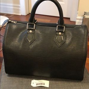 Louis Vuitton Speedy 25 Epi leather